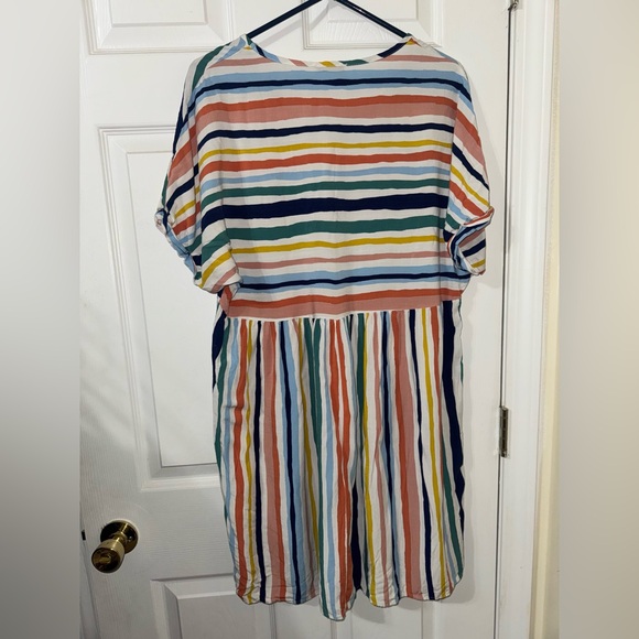 Multicolored Striped Dress Jodifl - Picture 5 of 5